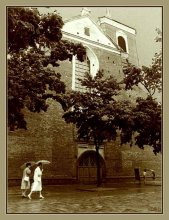 Kaunas: walking in the rain. # 4 / ***