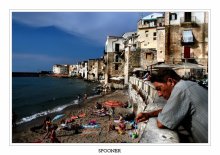 View of the city of Cefalu / ***