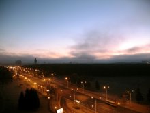 morning view from the balcony)) / ***
