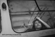 In tramway-2 / Girl in tramway