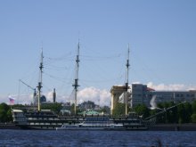 with a colleague / .....