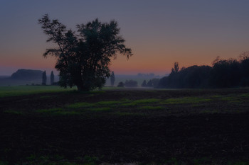 Einbruch der Nacht / Die Nächte werden kälter.