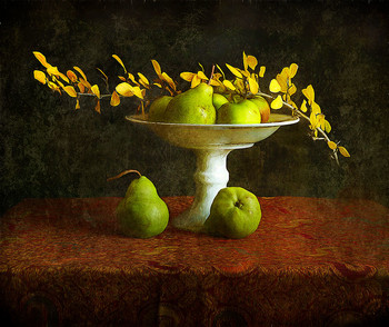 With pears / ***