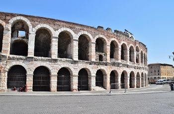 Arena of Verona / Piazza Bra and Arena in Verona