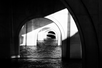 Tunnel Vision / A view from the Connecticut river.