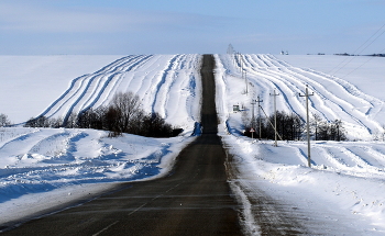 Winter road ... / ***