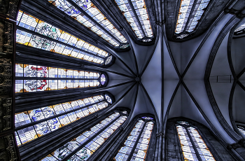 stained glass / Minoritenkirche