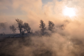 In the frosty mist / ***
