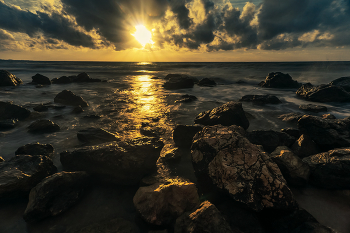 At sunset / ***