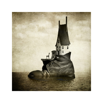 Inhabited Island / digital art