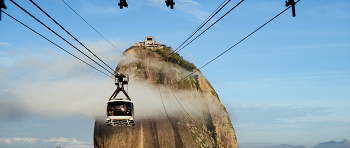 gorgeous Rio de Janeiro / Sugaloaf montain (Pao de Acucar)

One of the most beautiful post-cards of Rio de Janeiro