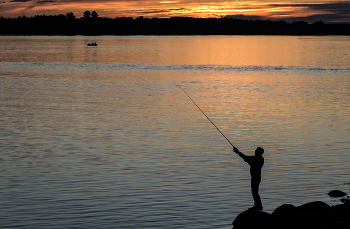 Evening fishing / ***