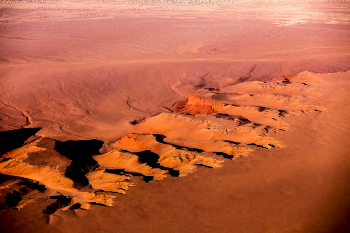 Namib / bei einem Flug über die Namib aufgenommen