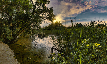 Evening on the lake / ***