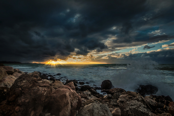 At sunset / ***