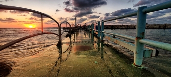 At sunset / ***