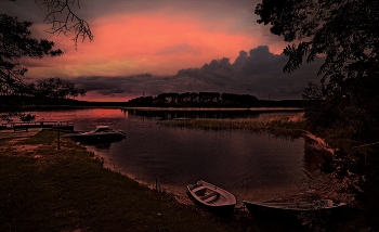 Evening rest. / ***