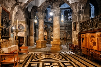 In the Temple of the Holy Sepulcher / ***