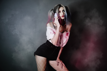 Harley Quinn Body-Art - Cosplay / ***