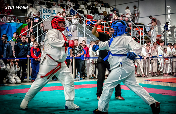 On a collision course. / ***