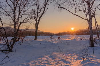 Winter Sunset / ***