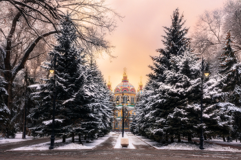 Winter evening ... / ***