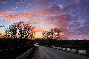 Road to sunset ... / ***