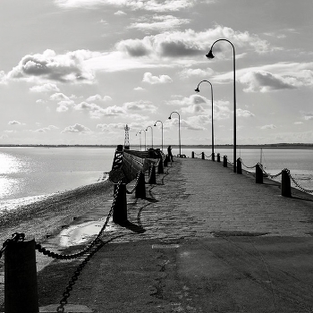 On the pier / ***