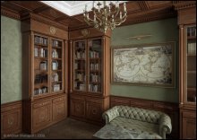 Cabinet / 3D max, Vray, Photoshop
