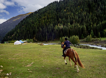 somewhere in the mountains / ***