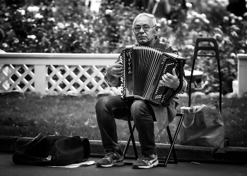 Street musician... / ***