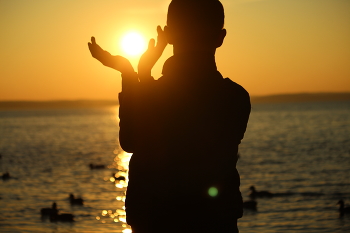 The sun in his hands / ***