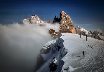 On the verge of / ***