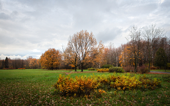In the fall the park ... / ***