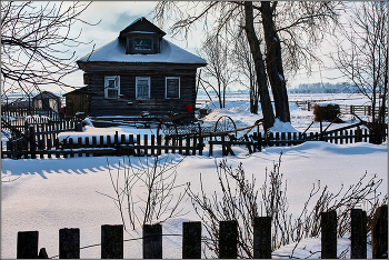 Black and white winter. / ***