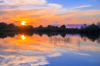 Summer evening. / ***