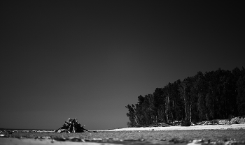 On the shore of the Angara / ***