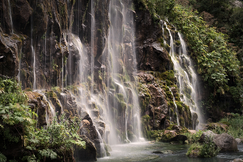 Waterfall In Sunny Day / ***