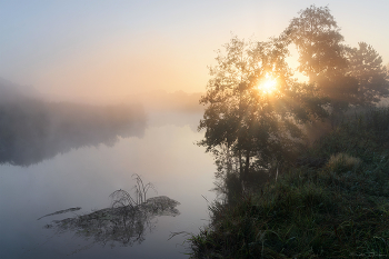 Fog over the river / ***