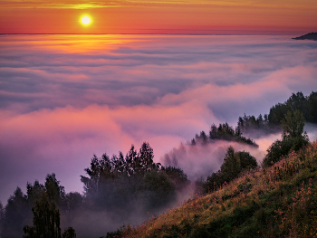 Fog dissipates / ***