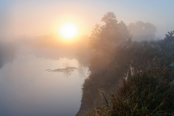 Sunrise over the river / ***