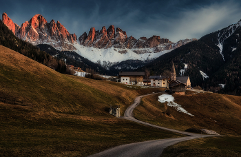 Evening in the Alps / ***