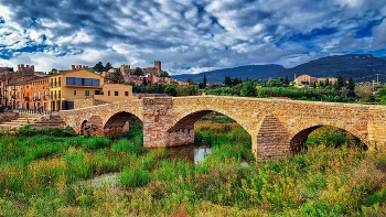 Montblanc - Pont Vell i riu Francolí - Conca de Barberà / Montblanc - Pont Vell i riu Francolí - Conca de Barberà