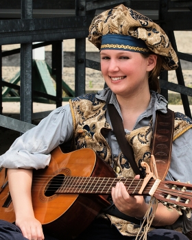 Girl with guitar / ***