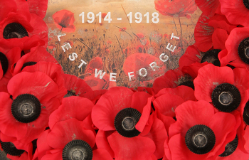 1914-1918 Lest We Forget / To commemorate the centenary of the First World War years (1914-1918), we created a Travel Notes Calendar to remember the fallen; those who served in the military campaigns fighting for our freedom.

This photo was used on the cover.

Lest We Forget was originally penned in the poem 'Recessional', by Rudyard Kipling; actually dedicated to Queen Victoria's Diamond Jubilee in 1897; asking God to spare the British Empire, 'lest we forget' (the sacrifice of Christ).

The phrase passed into common usage across the British Commonwealth, after World War I; becoming linked with Remembrance Day, as a plea not to forget past sacrifices.

'Lest We Forget' is often found on war memorials, or used as an epitaph.

Michel Guntern, https://TravelNotes.org