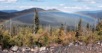 *** Rainbow in the mountains / ***