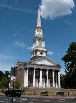 Vine Street Church / Aged church building on Vine Street in the northend of Hartford CT.