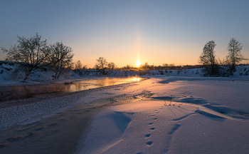 Frosty evening / ***