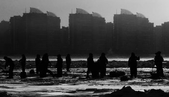 winter fishing / ***