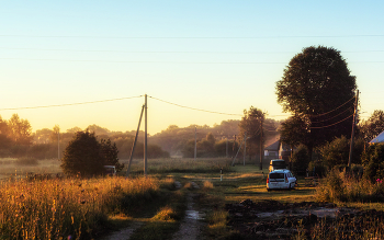 morning in the village*** / ***